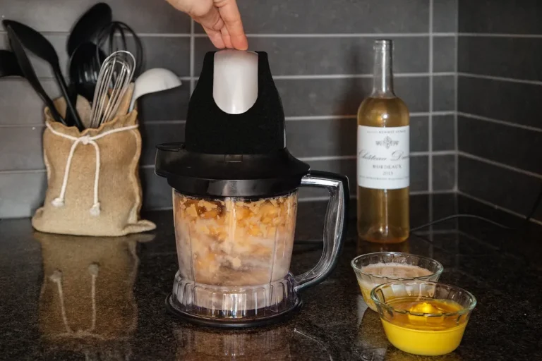 blender on kitchen counter
