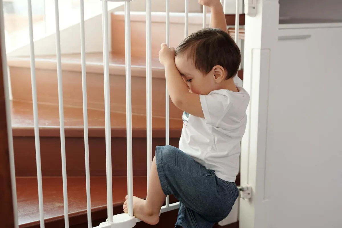 stair gate hardware mounted toddler safety