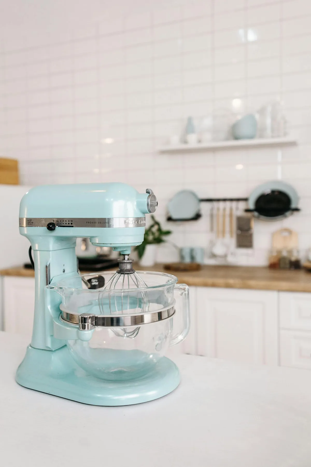 stand mixer kitchen counter baking