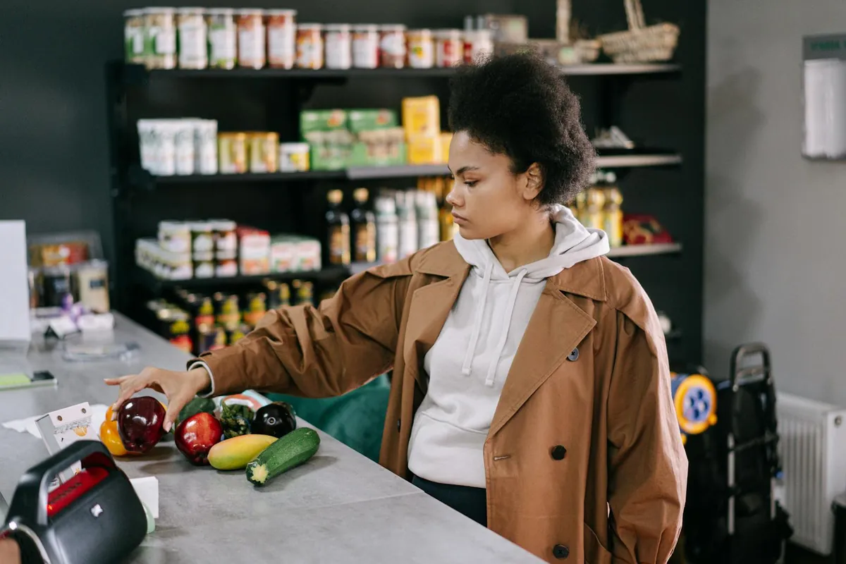 thanksgiving grocery shopping ingredients
