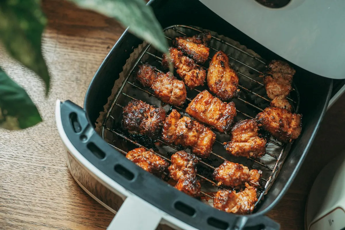 ninja air fryer basket food