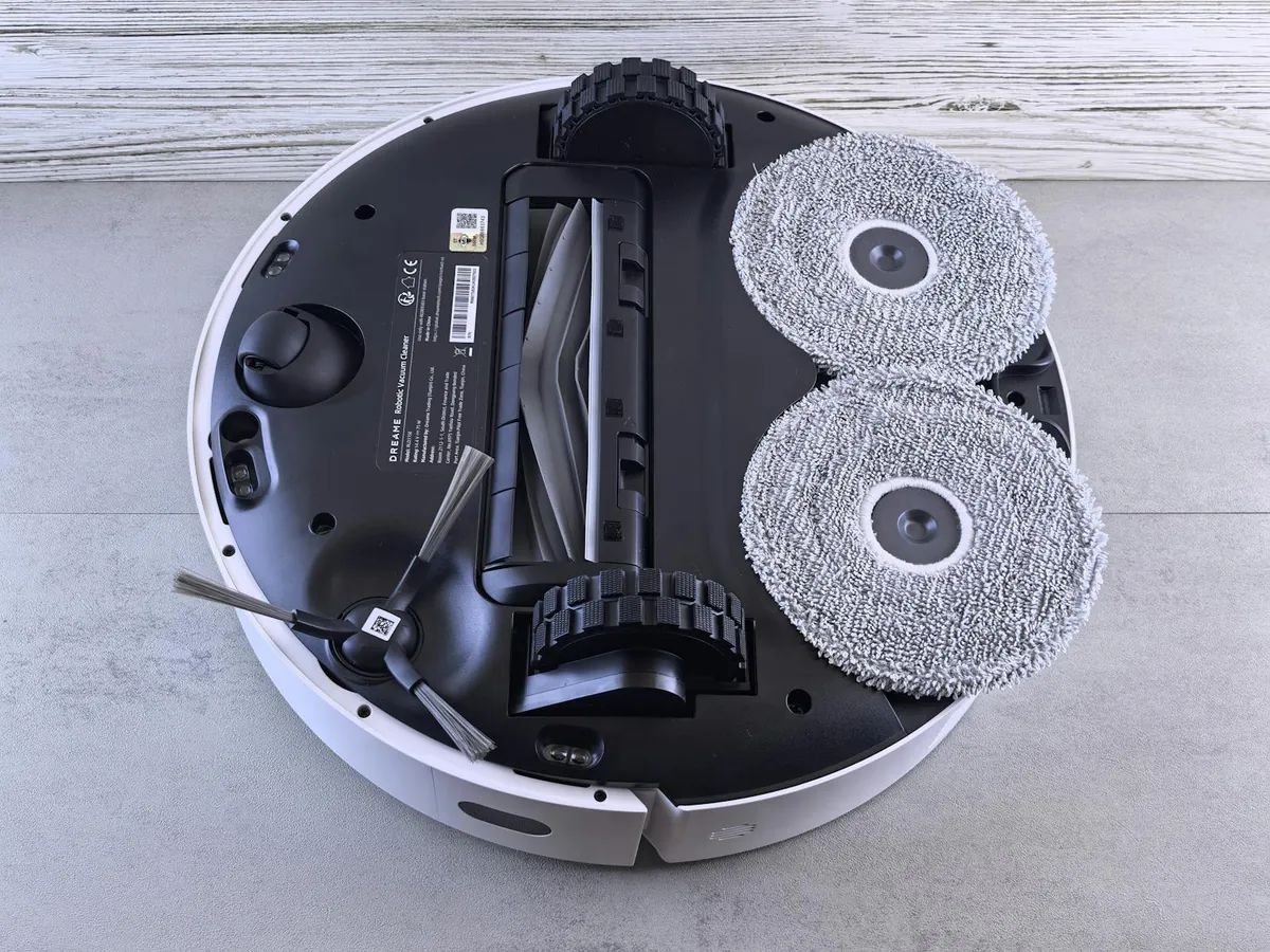 Eufy X10 Pro Omni robot vacuum mopping hardwood