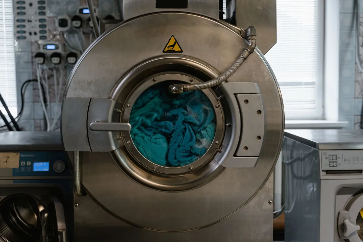 laundry hot water washing machine