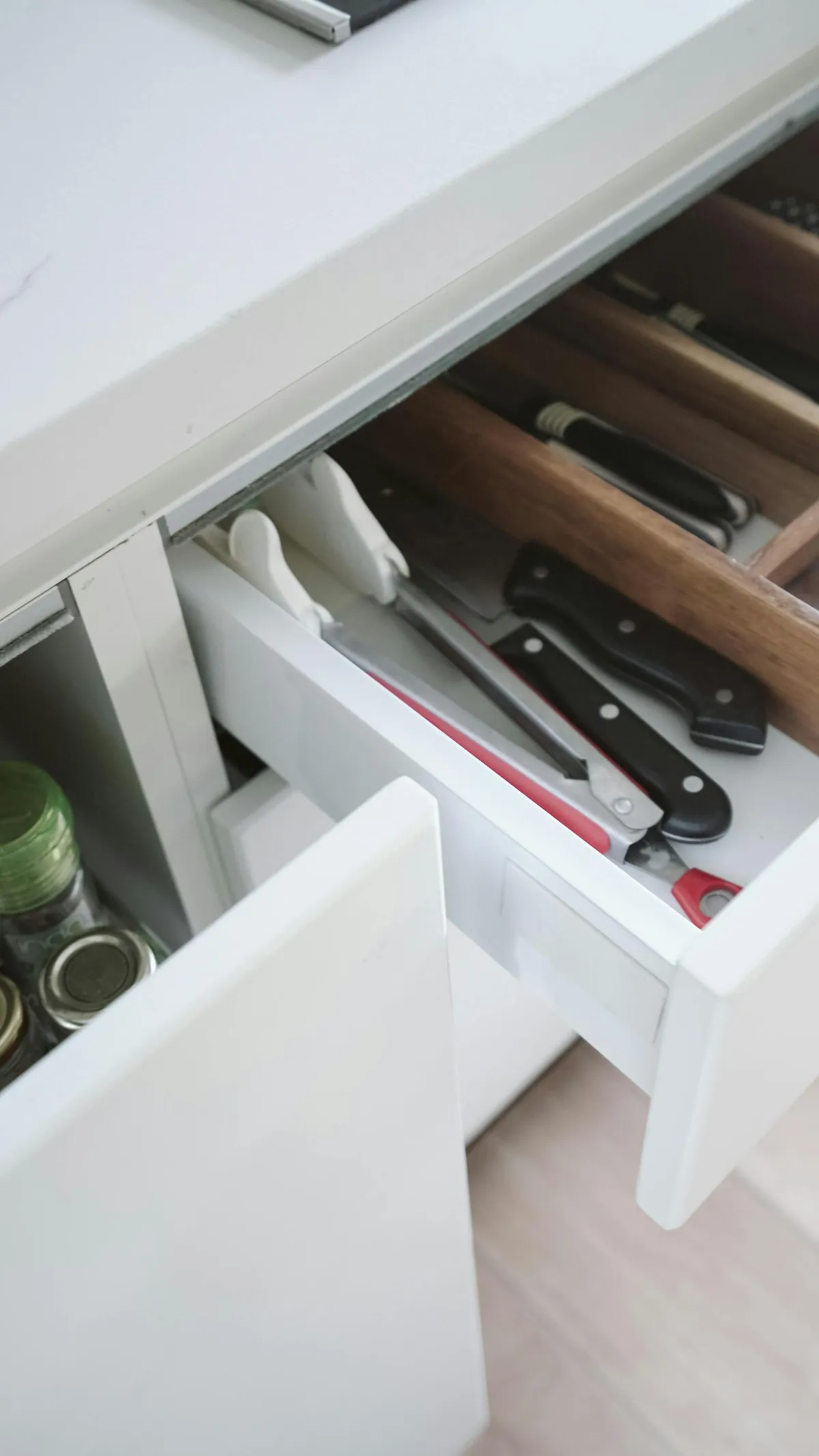 IKEA VARIERA bamboo drawer dividers kitchen utensils