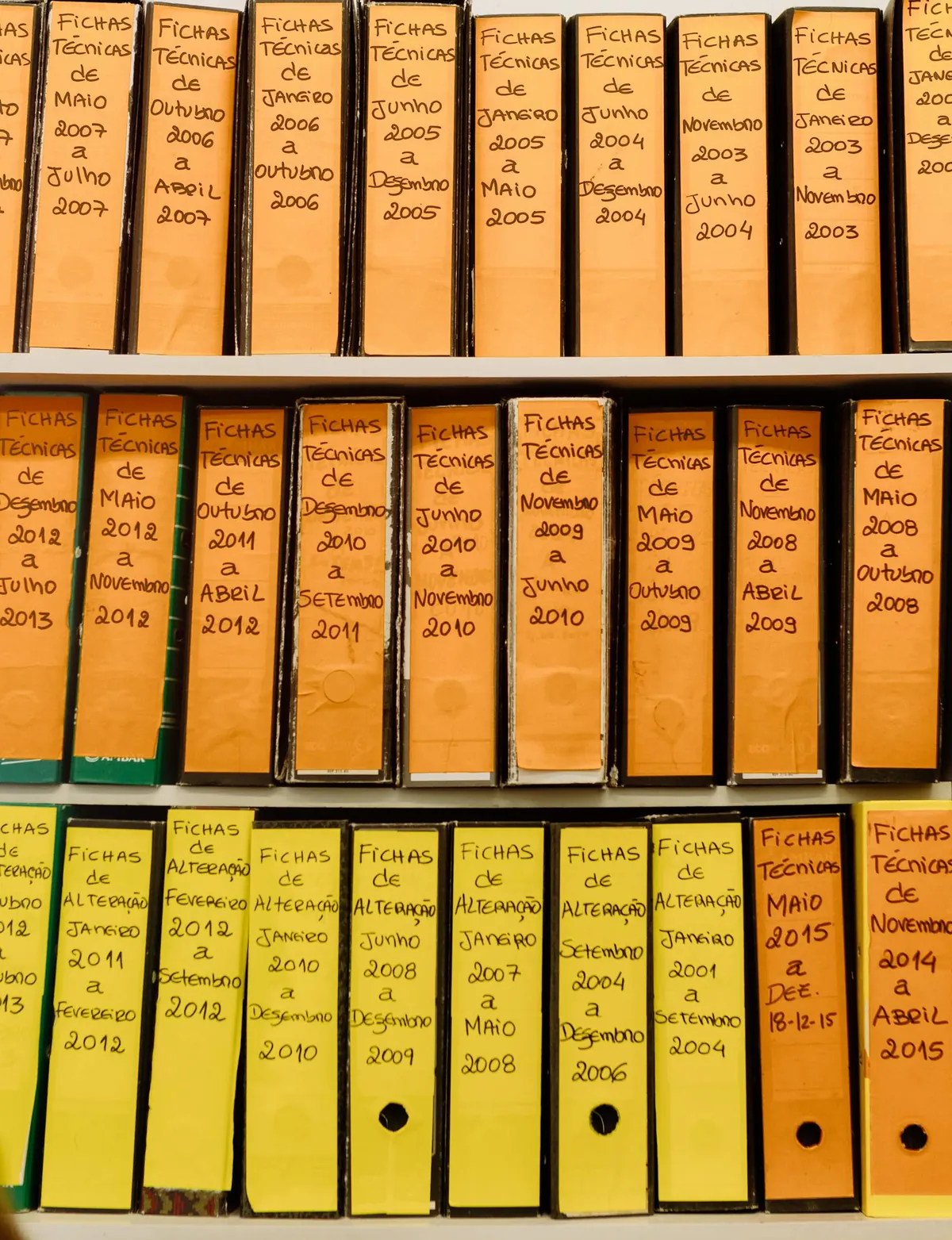 paperwork files organized binder home office