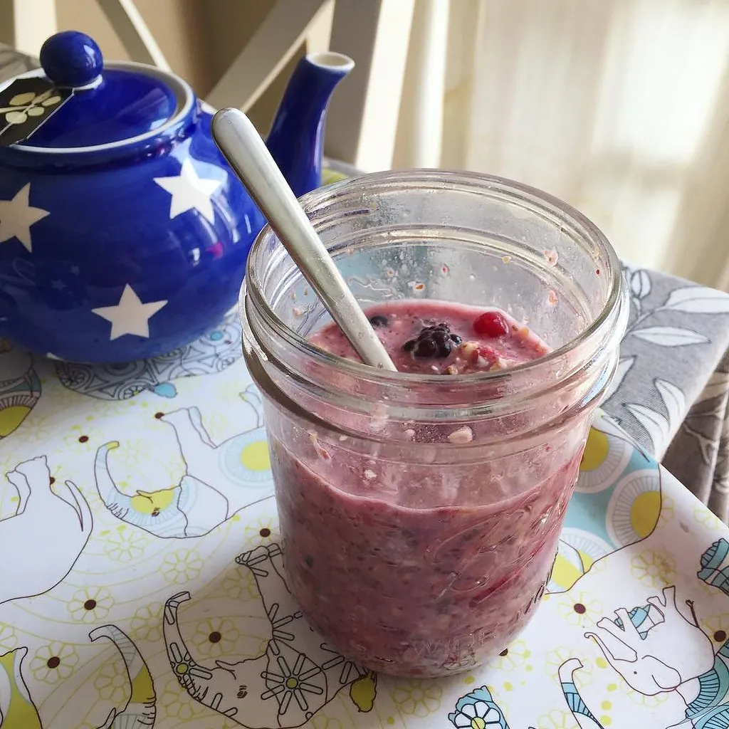 overnight oats mason jars