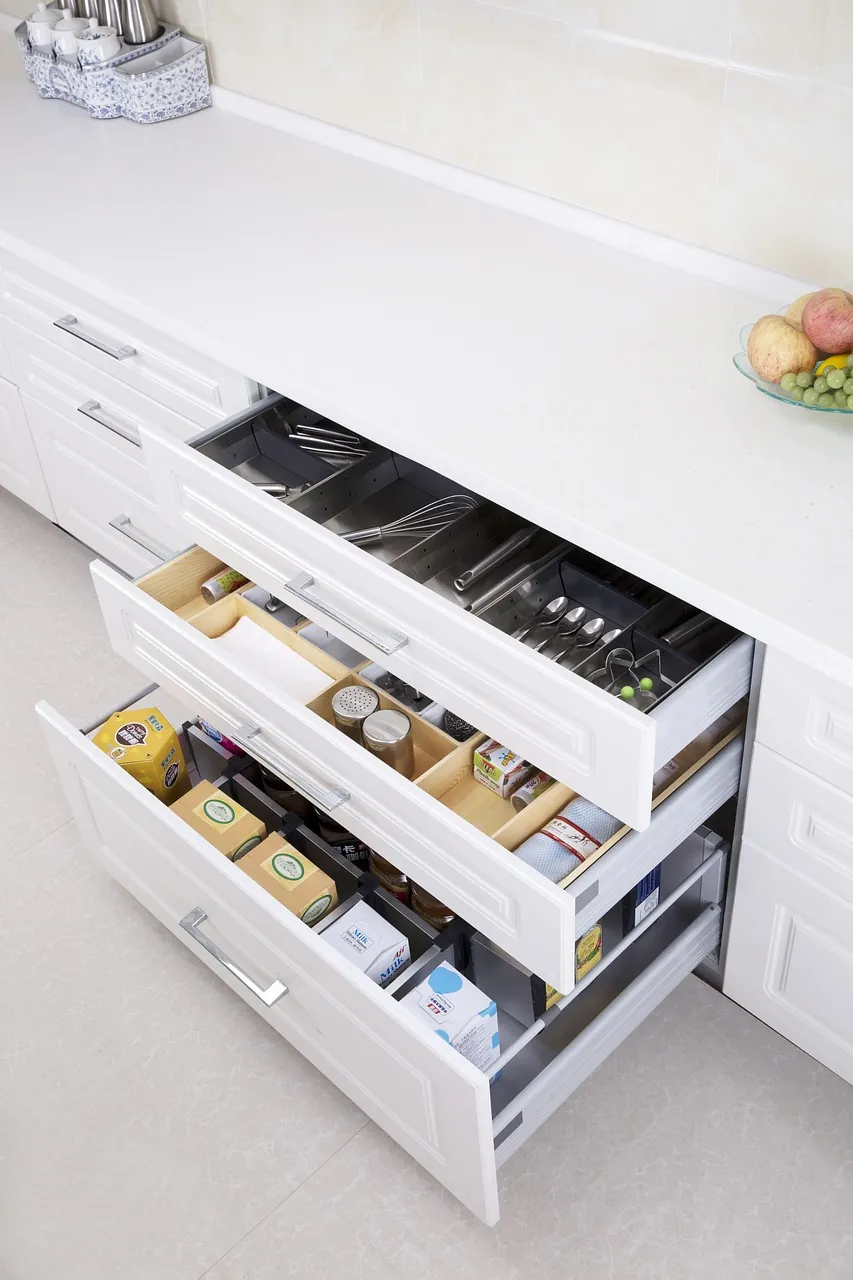 pegboard kitchen storage